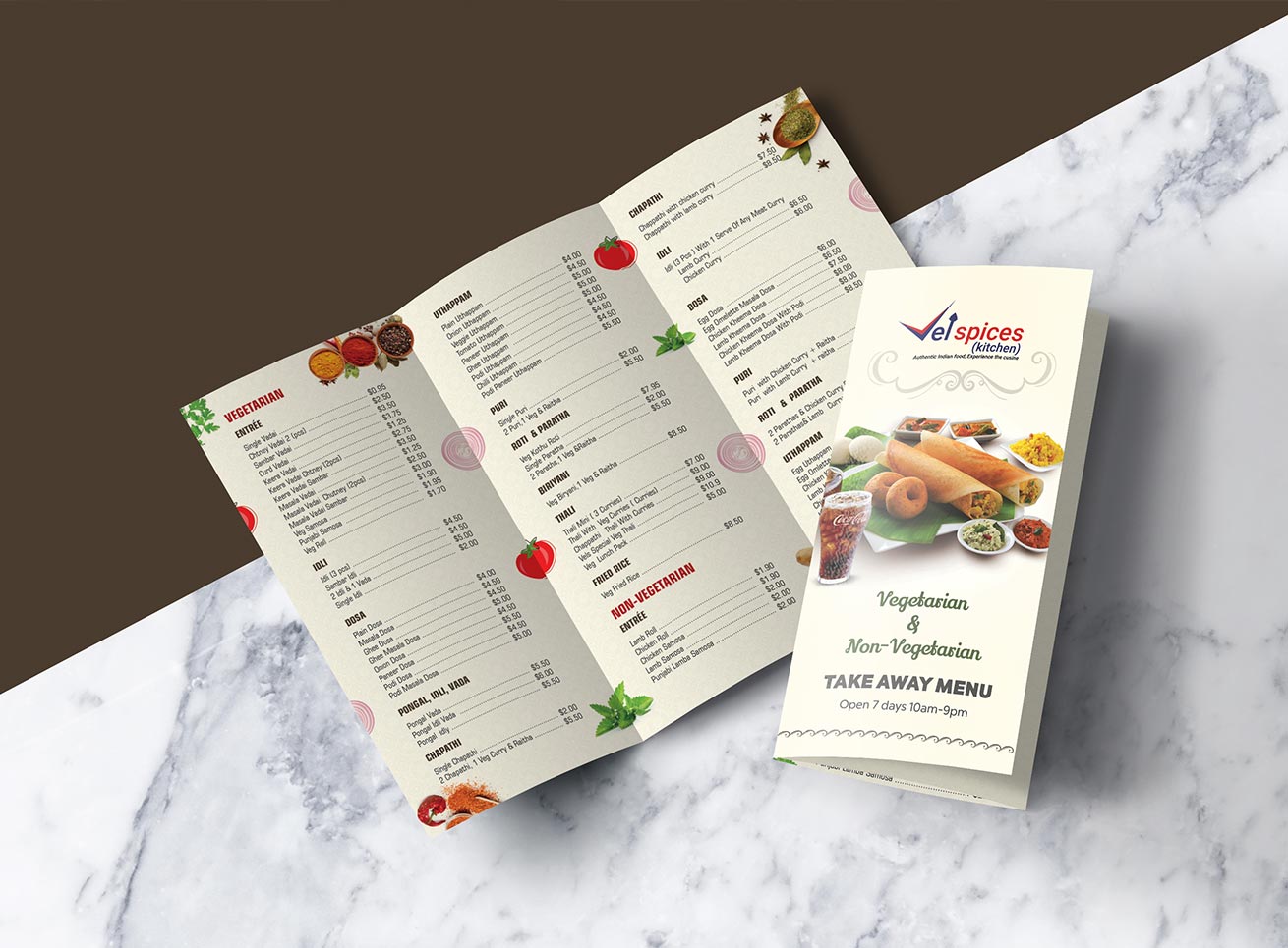 Leaflet velspices - Grafikos